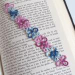 Blue Pink Lace Bookmark In ..