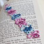 Blue Pink Lace Bookmark In ..