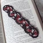 Gothic Black Red Lace Bookm..
