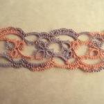 Shell Pink And Antique Viol..
