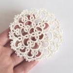 Set of Two Ivory Lace Coast..