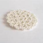 Set of Two Ivory Lace Coast..