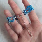 Turquoise Lace Bracelet