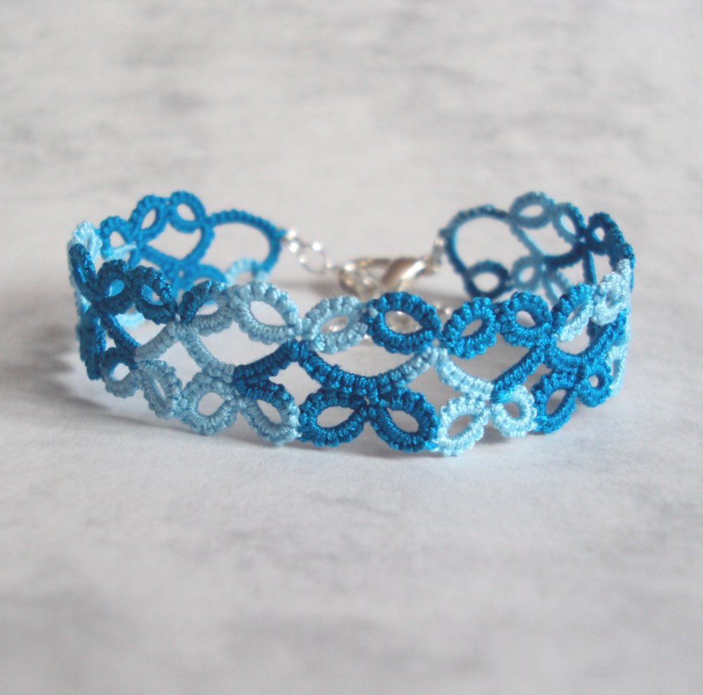 Turquoise Lace Bracelet